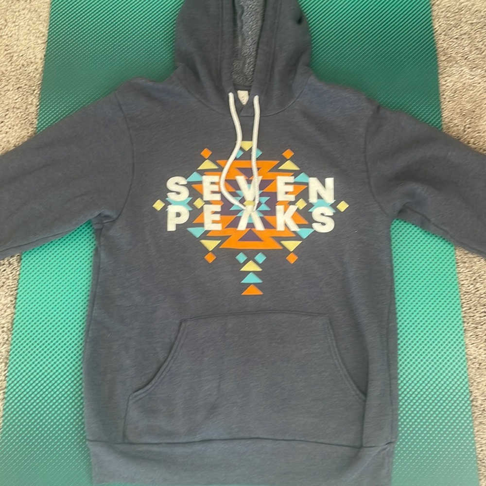 Original 1st Seven Peaks Festival Hoodie Navy Dierks Bentley size Small